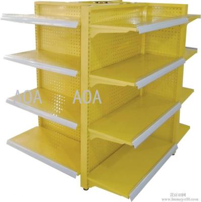 Luxury one-sided back shelf imported food shelf shopping mall supermarket shelf