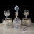 Cross-Border Gold Painting Whiskey Liquor Glass Goblets Wine Glass Wine Set Crystal Glass Brandy Wine Set