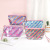 Factory Direct Supply New Oblique Grid Cosmetic Bag Convenient Business Trip Multi-Purpose Toiletries Storage Bag Buggy Bag