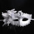 New High-End Italian Catwalk Mask Venice Side Flower Dance Mask Children's Party Princess Mask