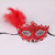 Wholesale Supply Venice Princess Painted Half Face Mask Children's Day Performance Mask Side with Feather Mask