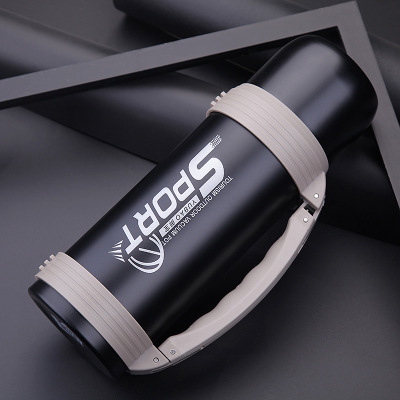YB 1.2L Double-Layer Vacuum Travel Pot Large Capacity Thermos Cup Travel Pot Stainless Steel Thermos Pot Custom Logo