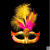 [Factory Direct Sales] New Fluffy Mask Ball Performance Mask Halloween Mask Children's Mask
