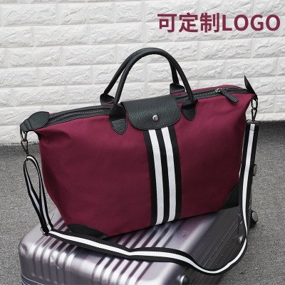 Wholesale Direct Supply Short-Distance Travel Bag Waterproof Large Capacity Simple Casual Portable Student Luggage Bags and Duffel Bags