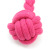Candy-Colored Hand-Held Dumbbell Cotton Rope Toy for Dog Wear-Resistant Bite-Resistant Non-Fading Pet Supplies One Piece Dropshipping