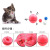 Pet LED Flash Rolling Ball Toy Luminous Ball Cat Toy Laser Laser Cat Teaser One Piece Dropshipping