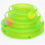 Three-Layer Track Ball Cat Play Plate Crazy Play Plate Cat Teaser Toy Intelligence Toy Interactive Game Board