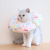 New Cat Elizabeth Ring Soft and Adorable Cotton Hood Pet Dog Cat Elizabeth Ring Anti-Licking Bandana Cat Collar