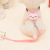 New Cute Cartoon Chest and Back Hand Holding Rope Pet Fashion Cute Three-Dimensional Traction Belt Pet Supplies One Piece Dropshipping