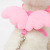 New Little Angel Chest Back Hand Holding Rope Pet Three-Dimensional Wings Cute Fashion Angel Chest Strap One Piece Dropshipping