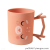 J76-501 2021 New Kid's Mug Antlers Creative Cup New Plastic Cup