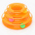 Three-Layer Track Ball Cat Play Plate Crazy Play Plate Cat Teaser Toy Intelligence Toy Interactive Game Board