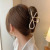 Korean-Style Elegant Pearl Barrettes Summer Back Head Large Barrettes Hairpin Clamp Hairpin Shark Internet Celebrity