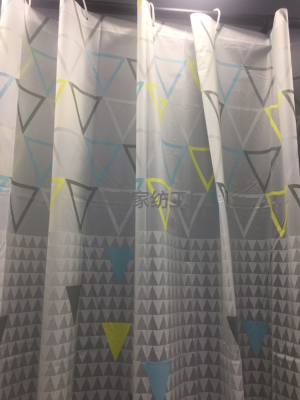 Waterproof Shower Curtain Factory Direct Sales Wholesale