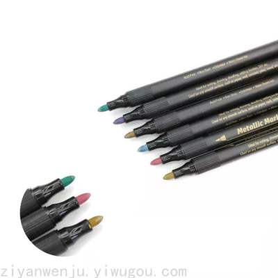 Multicolor Metal Marker Marker Pen Student DIY Hand Account Pen
