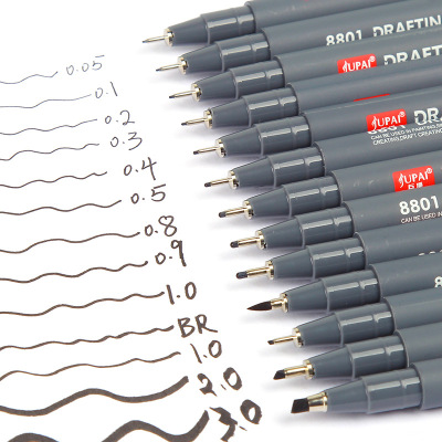 Needle Pen Student Hook Line Pen Comic Design Sketch Pen Drawing Pen Hand Painted Graffiti Sketch Set Regular Script Pen