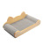 Solid Wood Corrugated Paper Bed Cat Scratch Board U-Shaped Bed Cat Toy Grinding Sofa Cat Scratch Board Send Catnip