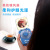 Girls' Summer New Creative Cartoon Portable Lighting Mirror USB Rechargeable Fan Outdoor Mini Handheld Fan