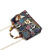 [Exclusive for Cross-Border] Women's Bag 2021 New Color Serpentine Scarf Handbag Foreign Trade Chain Shoulder Bag Fashion