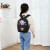 First Grade Student Schoolbag Cartoon Printed Canvas Backpack Kindergarten Baby's Backpack Boys Accessory Bag Wholesale
