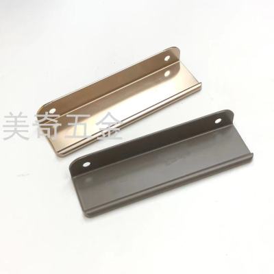 Light Luxury Minimalist Embedded Zinc Alloy Furniture Cabinet Door Handle Closet Door Shoe Cabinet Door Cabinet Door Drawer Flush Pull