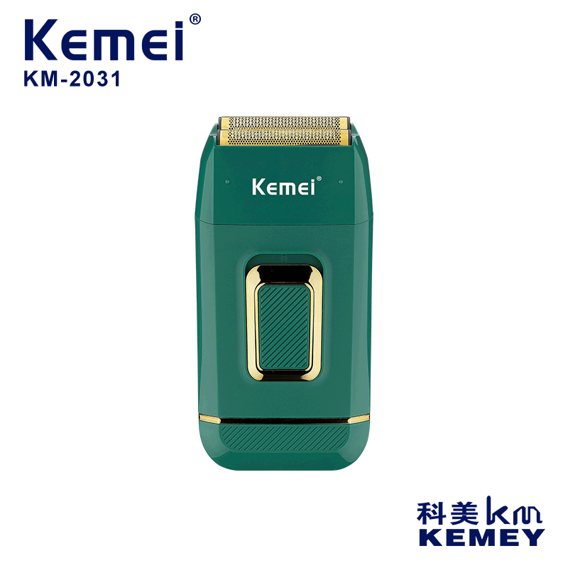 cross-border factory direct sales kemei kemei electric shaver km-2031 bald head artifact shaving usb charging