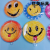 Smiley Face Labyrinth Ball Ball Plate Keychain Backpack Schoolbag Pendant Egg Shell Accessories Stall Hot Sale Supply