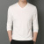 Wholesale Men's 2021 New Summer Mulberry Silk T-shirt Men's Long-Sleeved Ice Silk Spring and Autumn Male Shirt Spring Thin Sweater
