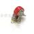 Red Industrial Tire Red Belt Pulley Red Universal Caster with Brake Flatbed Trolley Caster Home Furniture Universal Wheel