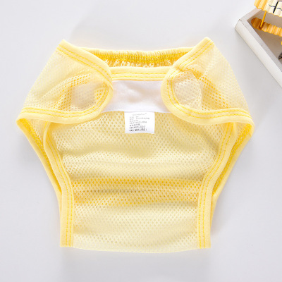 New Baby Summer Breathable Mesh Diaper Pants Baby Mesh Diaper Cover Fixed Diaper