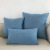 INS Style Solid Color Pillow Cotton Linen Cushion Cover Sofa Backrest Simple Car Fabric Waist Pillow Coat