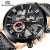 2021 New Outdoor Waterproof Multifunctional Six-Pin Watch Men Calendar Sports Men Belt Watch