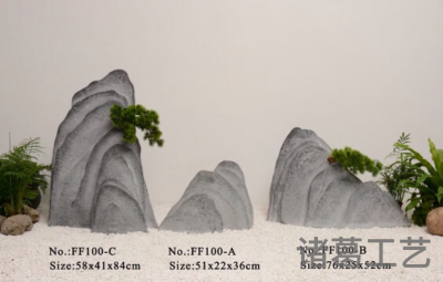 Factory Self-Selling Snow Stone Landscape Stone Slice Combination Mount Tai Stone Rockery Stone Courtyard Indoor New Chinese Style