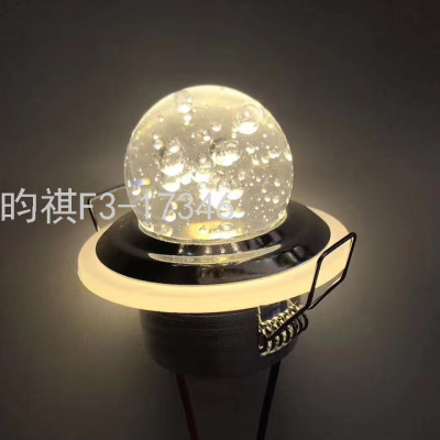 LED Eye Protection Bull's Eye Lamp Wine Cabinet Closet Wall Lamp Embedded Downlight Home Corridor Aisle Ceiling Lamp