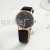 Hot style ultra - thin casual abrasive belt with ladies watch simple fashion student picking quartz watch