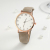 Hot style ultra - thin casual abrasive leather with ladies watch simple fashion student picking quartz watch