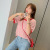 Large Size Ice Silk Embroidered Strawberry T-shirt Spring and Summer Women's Ins2021 New Plump Girls Slimming Youthful-Looking Knitwear 2769