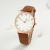 Hot style ultra - thin casual abrasive leather with ladies watch simple fashion student picking quartz watch