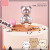 Cute Cartoon Gold-Plated Diamond Bear Birthday Candle BEBEAR Children's Party Creative Baby-Year-Old Decoration