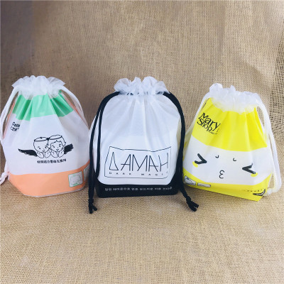 factory new design good quality pe pp drawstring bag with lo