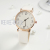 Hot style ultra - thin casual abrasive belt with ladies watch simple fashion student picking quartz watch