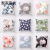 Creative Home Pillow Cover Fashion Pillow Simple Idyllic Minimalist Flowers Print Office Car Cushion Cover