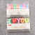 Happy Birthday Happy Birthday English Candle Love Girlfriend Birthday Love Candle PVC Boxed