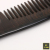 High-End Authentic Natural Log Material Blackwood Whole Wood Straight Hair Comb with Handle Wide Tooth Fine Tooth Comb