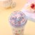 Factory Direct Supply Unicorn Plastic Drinking Cup Straw Cup Cute Cartoon PVC Card Paper plus Glitter Cup Customization