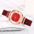 Foreign Trade Popular Style Reversible Watch Head Watch Fashion Alloy Love English Lettered Casual Women Quartz Wrist Watch