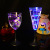 Factory Direct Sales Wholesale Flash Led Goblet Bar KTV Luminous Cup Magic Color Gift PS Plastic Champagne Cup
