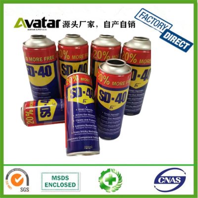 SD-40  Universal anti - rust lubricant to remove rust and loosen anti - rust oil.