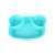 Baby Silicone Plate Suction Cup Baby Food Bowl Children Eating Compartment Cartoon Bowl Frog Maternal and Child Supplies