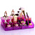 Factory Direct Sales Cosmetics and Jewelry Storage Box Transparent Plastic Lipstick Lipstick Rack Home Storage Box Wholesale